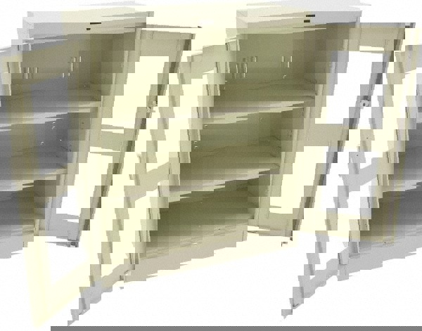 3 Shelf Visible Storage Cabinet